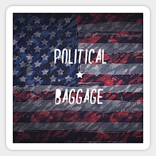 Political Baggage Sticker